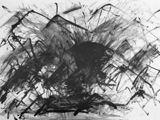 Untitled - ink on paper, 70x100cm, 1992