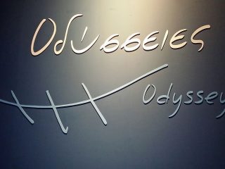 "Odysseys" The logo of the exhibition is based on the series "Triremes" by Georgios Xenos for the 150 years from the establish of the National Archaeological Museum of Athens, 2016